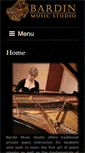 Mobile Screenshot of bardinmusic.com